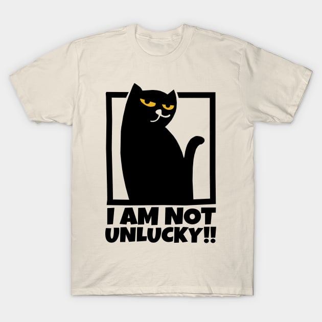 I Love My Black Cat T-Shirt by KewaleeTee